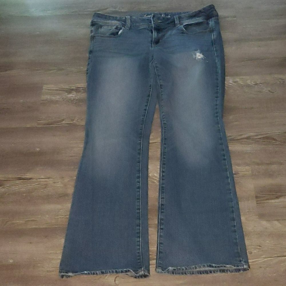 American Eagle Stretch Slim Boot Jeans Sz 14